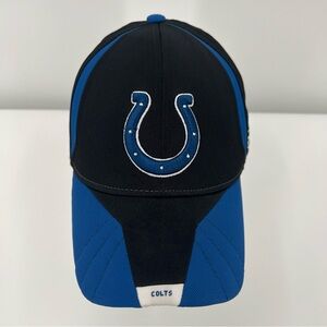 NWOT Great Reebok Onfield NFL Equipment Indianapolis Colts M/L Baseball Cap Hat